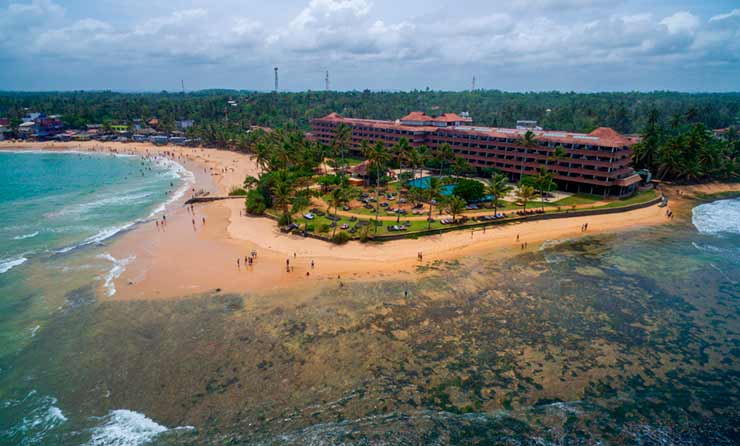 Onde se localiza a ilha de Sri Lanka?