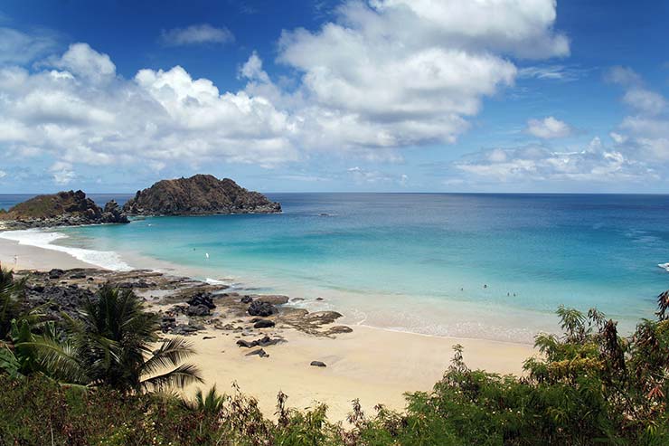 Principais praias em Fernando de Noronha