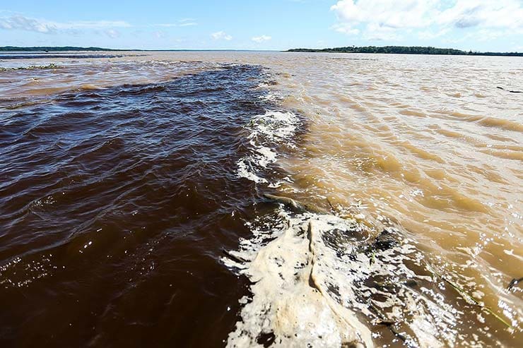 Testemunhar o encontro das Águas dos Rios Negro e Solimões