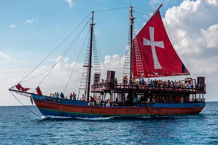 Passeios de barco barbados